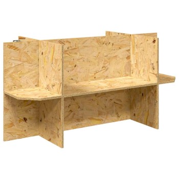 Terrárium alap barna 100 x 50 x 50 cm osb