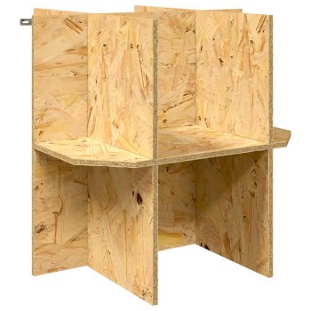 Terrárium alap barna 50 x 50 x 50 cm osb