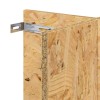 Terrárium alap polcokkal barna 60 x 30 x 50 cm osb