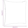 Kanapé párnák 2 pcs krém 45 x 45 cm szövet