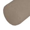 Hengerpárnák 2 pcs tópszínű ø 25 x 70 cm mikroszálas szövet