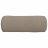 Hengerpárnák 2 pcs tópszínű ø 25 x 70 cm mikroszálas szövet