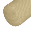 Hengerpárnák 2 pcs szürke zöld ø 25 x 70 cm bársonyos szövet