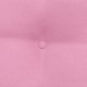 Hátpárna rózsaszín 45 x 24 x 50 cm szövet