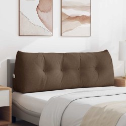 Hátpárna barna 140 x 24 x 50 cm szövet