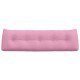 Hátpárna rózsaszín 160 x 24 x 50 cm szövet
