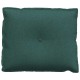Hátpárna sötétzöld 200 x 19 x 50 cm szövet
