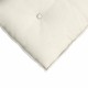 Hátpárna krém 80 x 50 cm bársonyos szövet