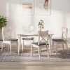 Ülőpárnák 4 pcs sötétszürke 40 x 40 x 3 cm mikroszálas szövet