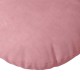 Ülőpárnák 2 pcs rózsaszín ø80 x 29 cm bársony