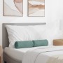 Hengerpárnák 2 pcs tengeri zöld ø 15 x 40 cm bársonyos szövet