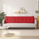 Hátpárna piros 200 x 24 x 50 cm szövet