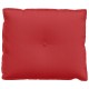 Hátpárna piros 200 x 19 x 50 cm szövet