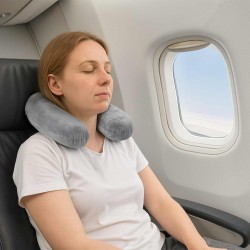 Párna párnával szürke 27 x 27 x 8,5 cm bársony