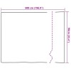 Statikus ablakfólia virág minta 90 x 500 cm pvc