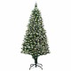 Mű karácsonyfa led -es lámpákkal zöld 180 cm pvc