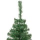 Mű karácsonyfa led -es lámpákkal zöld 180 x 40 cm pvc