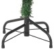 Mű karácsonyfa led -es lámpákkal zöld 180 x 40 cm pvc