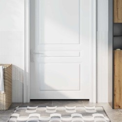 Csavaros ajtó kefe zár 12 pcs fehér 100 cm alumínium ötvözet