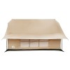 Kabin sátor krémszínű 340 x 246 x 210 cm poli-pamut