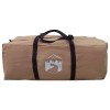 Kabin sátor barna 340 x 246 x 210 cm poli-pamut