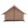 Kabin sátor barna 340 x 246 x 210 cm poli-pamut