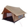 Kabin sátor barna 340 x 246 x 210 cm poli-pamut