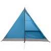 Hátizsákos sátor kék 4 személyes 185t poliészter pu bevonattal