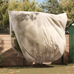 Fagy elleni növény gyapjú fedők 3 pcs bézs 3.5 x 3.93 m