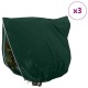 Fagy elleni növény gyapjú fedők 3 pcs zöld 3.5 x 3.93 m Fagy elleni növény gyapjú fedők 3 pcs zöld 3.5 x 3.93 m