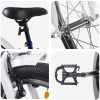 Gyerek bicikli 18 hüvelyk 5-7 éves korig kék fehér
