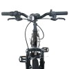 Gyerek bicikli 24 hüvelyk 6-speed 8-12 éves korig fekete