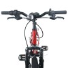 Gyerek bicikli 24 hüvelyk 6-speed 8-12 éves korig piros