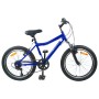 Gyerek bicikli 24 hüvelyk 6-speed 8-12 éves korig sötét kék