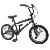Bmx bicikli 16 hüvelyk 5-8 éves korig való sötétszürke