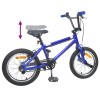 Bmx bicikli 16 hüvelyk 5-8 éves korig való sötét kék