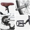 Hegyi bicikli 24 hüvelyk 6-speed 8-12 éves korig fehér