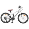 Hegyi bicikli 24 hüvelyk 6-speed 8-12 éves korig fehér