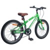 Hegyi bicikli 20 hüvelyk 6-speed 5-8 éves korig ajánlott zöld