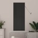 Zsaluzia állítható ezüst szürke 150 x 60 cm pvc