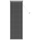Zsaluzia állítható ezüst szürke 150 x 60 cm pvc