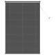 Zsaluzia állítható ezüst szürke 150 x 80 cm pvc