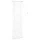 Zsaluzia állítható fehér 150 x 40 cm pvc