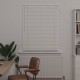 Zsaluzia állítható fehér 150 x 70 cm pvc