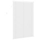 Zsaluzia állítható fehér 150 x 70 cm pvc