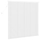 Zsaluzia állítható fehér 150 x 140 cm pvc