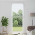 Zsaluzia állítható fehér 213 x 90 cm pvc