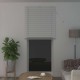 Zsaluzia állítható fehér 213 x 90 cm pvc