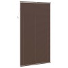 Zsaluzia sötét barna mintával 213 x 120 cm 25 mm pvc
