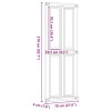 Istállóajtó corona mézes barna 70 x 210 cm tömör fenyőfa